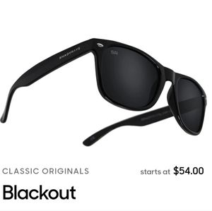 Shady Rays blackout sunglasses